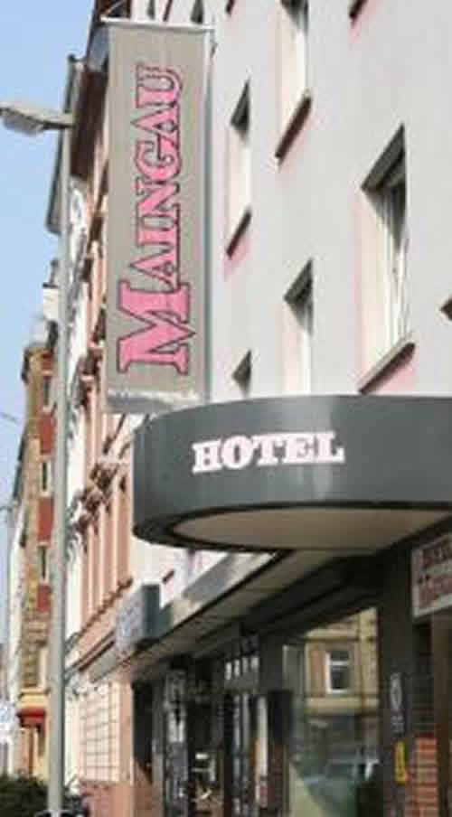 Maingau Hotel Fráncfort del Meno Exterior foto